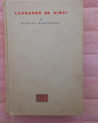 Vecchia edizione libro su Leonardo