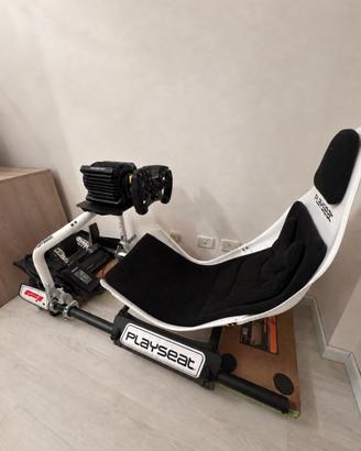 Fanatec ClubSport DD + Playseat F1 e 2 volanti
