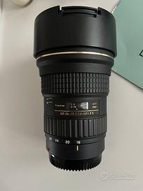 Grandangolo Tokina AT-X 16-28mm f/2.8 Pro FX