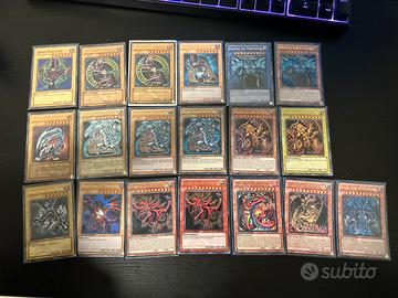 Carte Yu-gi-oh collezione varia