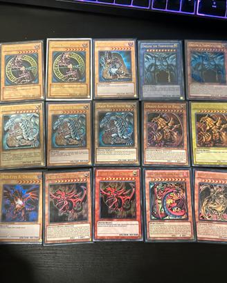 Carte Yu-gi-oh collezione varia