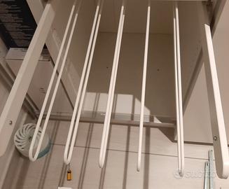 Portapantaloni estraibile armadio ikea pax