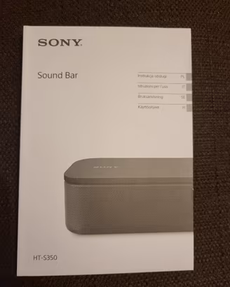 Soundbar Sony HT-S350 con Subwoofer Wireless