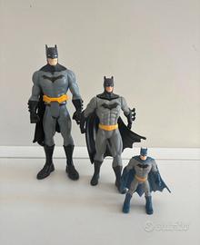 Lotto personaggi batman 15/12/8 cm