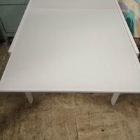 Tavolo in vetro  90x 90 allungabile Calligaris