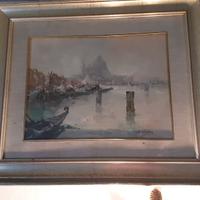 Dipinto olio su tela - Venezia - A. Gravina