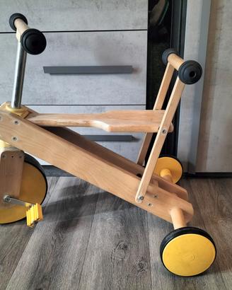 Triciclo in legno 