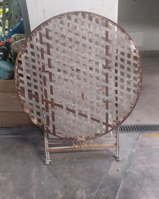 Tavolo ferro battuto 