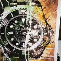 Quadri pop art tecnica mista giclee con acrilico.