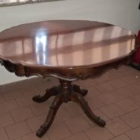 tavolo tondo monopiede