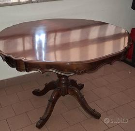 tavolo tondo monopiede