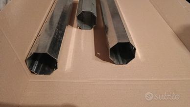 Tubo ottagonale per creare manufatti