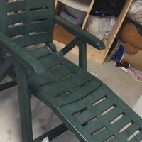 sedia a sdraio da giardino