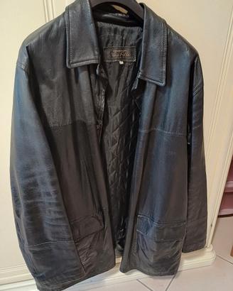 Giacca in pelle da uomo.