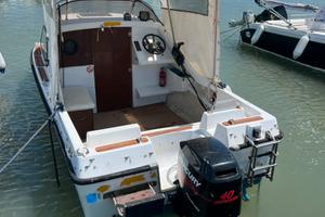 Pilotina con mercury 40cv