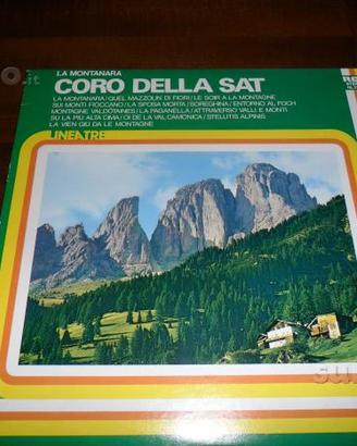 N 2 LP33 GIRI CANTI DEGLI ALPINI e CORO DELLA SAT