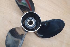 Elica Raker acciaio inox 20"