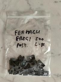 Fermagli x fregi posteriore Fiat 500 L,F e derivat