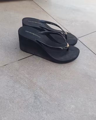 infradito emporio Armani in gomma n.39