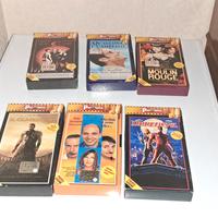 6 casette film VHS
