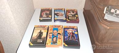 6 casette film VHS