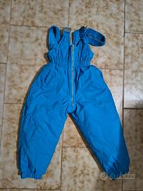 tuta sci bambino  110cm
