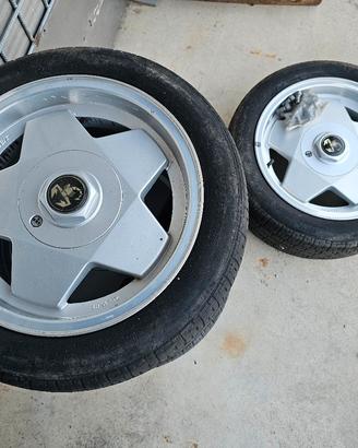 set 4 cerchi in lega Borbet 15" 7J x 15 H2