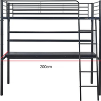 Soppalco Ikea in Metallo Bianco