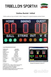 Tabellone segnapunti Baseball / Softball-60