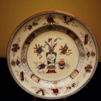 Antico Piatto Inglese Woodseat