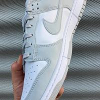 Nike Dunk Low Grigio e Bianco 40.5 Nuove