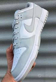 Nike Dunk Low Grigio e Bianco 40.5 Nuove