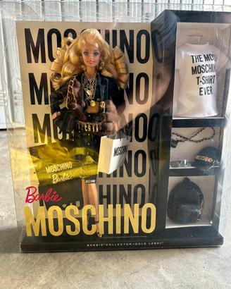 Barbie moschino gold label limited edition