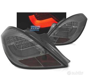 FANALI OPEL CORSA D 3P 06-14 LED ROSSO SCURO