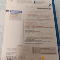 Libro scolastico matematica blu liceo