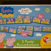 Puzzle raccontastorie di Peppa pig + libretto