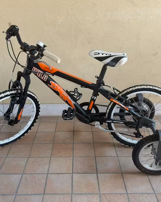 Bicicletta con supporto