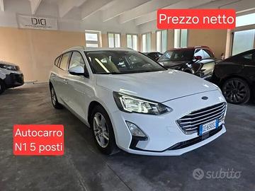 Ford Focus SW 1.5 ecoblue €6D AUTOCARRO N1 5 posti