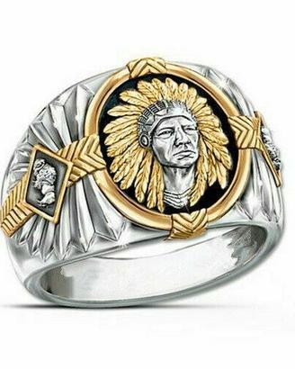 ANELLO NATIVI INDIANI D'AMERICA DAKOTA APACHE