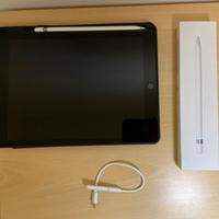 iPad 9ª gen. 64GB + Apple Pencil 1ª gen. + cover