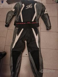 Giacca in pelle+Pantalone in pelle Spyke Moto 