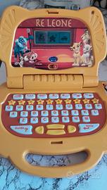 computer educativo per bambini a tema Il Re Leone 