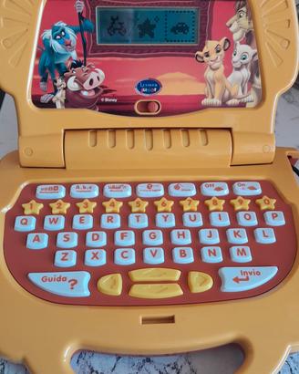 computer educativo per bambini a tema Il Re Leone 