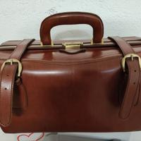 Borsa da Medico Vintage in vera pelle