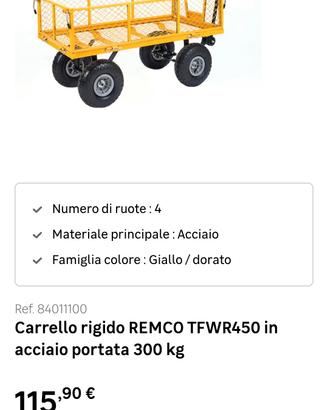 carrello porta attrezzi 