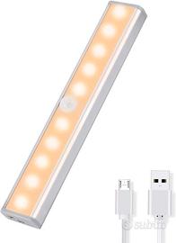 NUOVO-Luce Armadio Led Guardaroba con Sensore USB