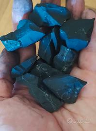 Shungite naturale grezza 5 pezzi 