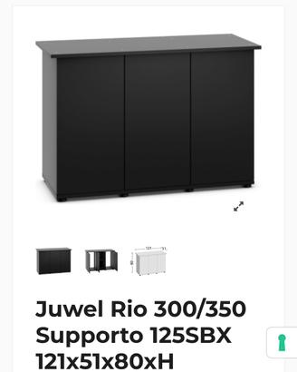 Mobile acquario juwel rio 300/350