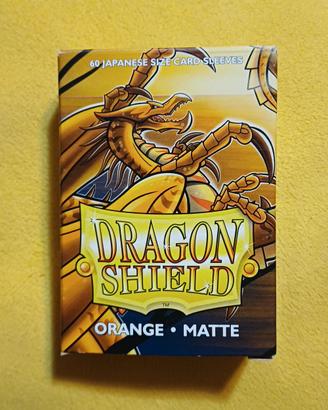 Dragon Shield Sleeves Japanese Size Orange