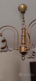 Lampadario vintage anni 50